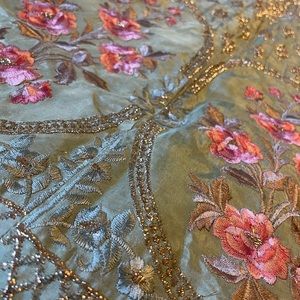 Sharara with kurta light pink and green